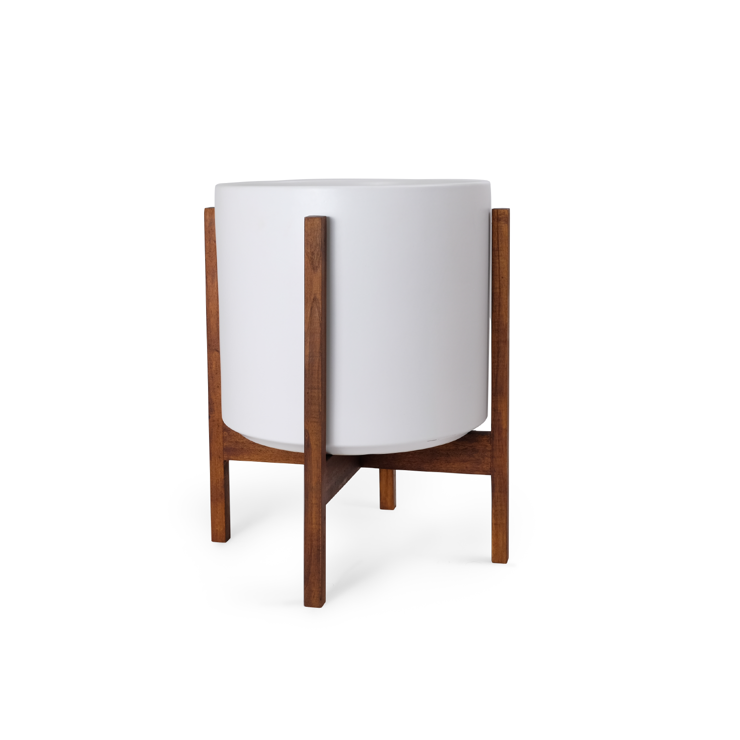 1st Generation, Solid Goods Ceramic Cylinder– With or Without Square Mahogany Stand (FINAL SALE)