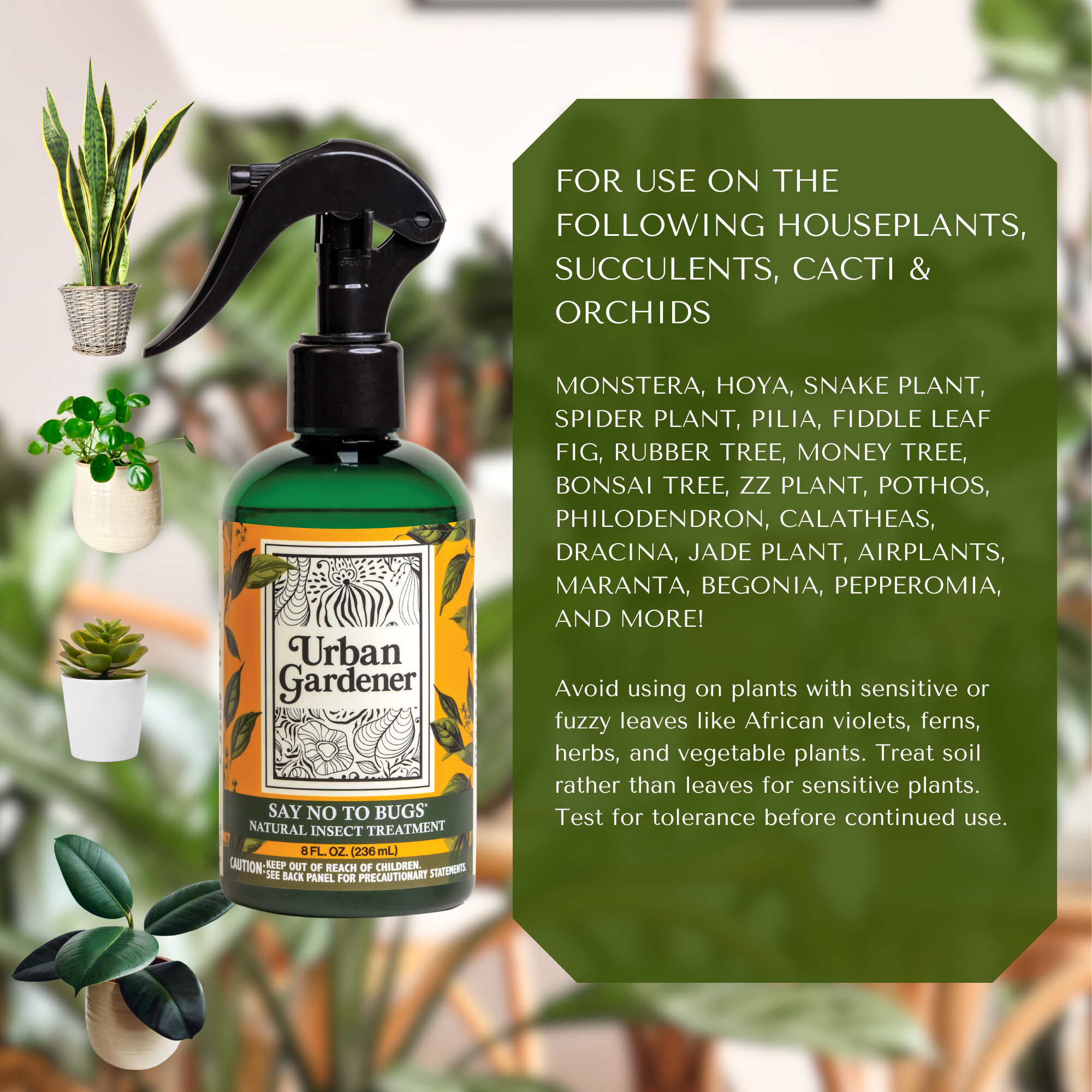 Say No To Bugs - Natural Insect Treatment