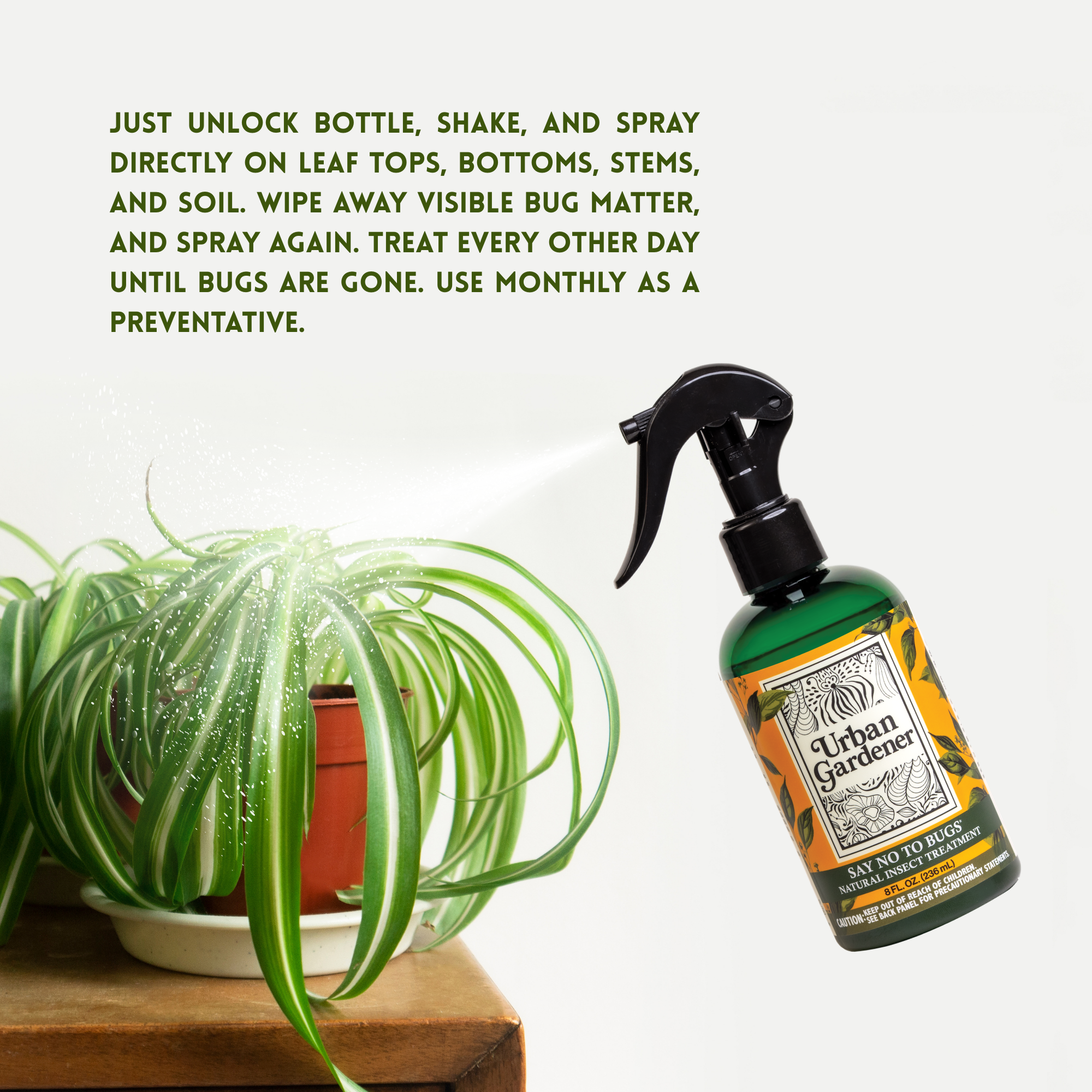 Say No To Bugs - Natural Insect Treatment