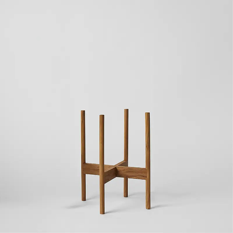 Natural Rounded Stand 10 Inch on a light gray background