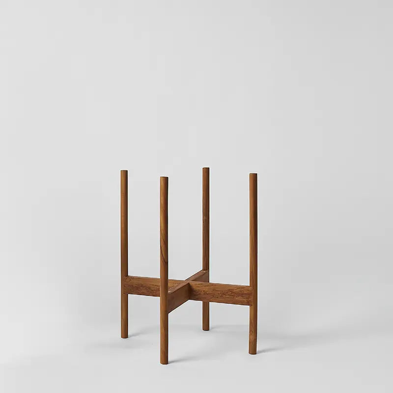 Natural Rounded Stand 12 Inch on a light gray background