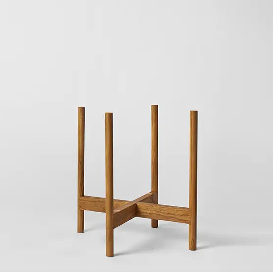 Natural Rounded Stand 14 Inch on a white background