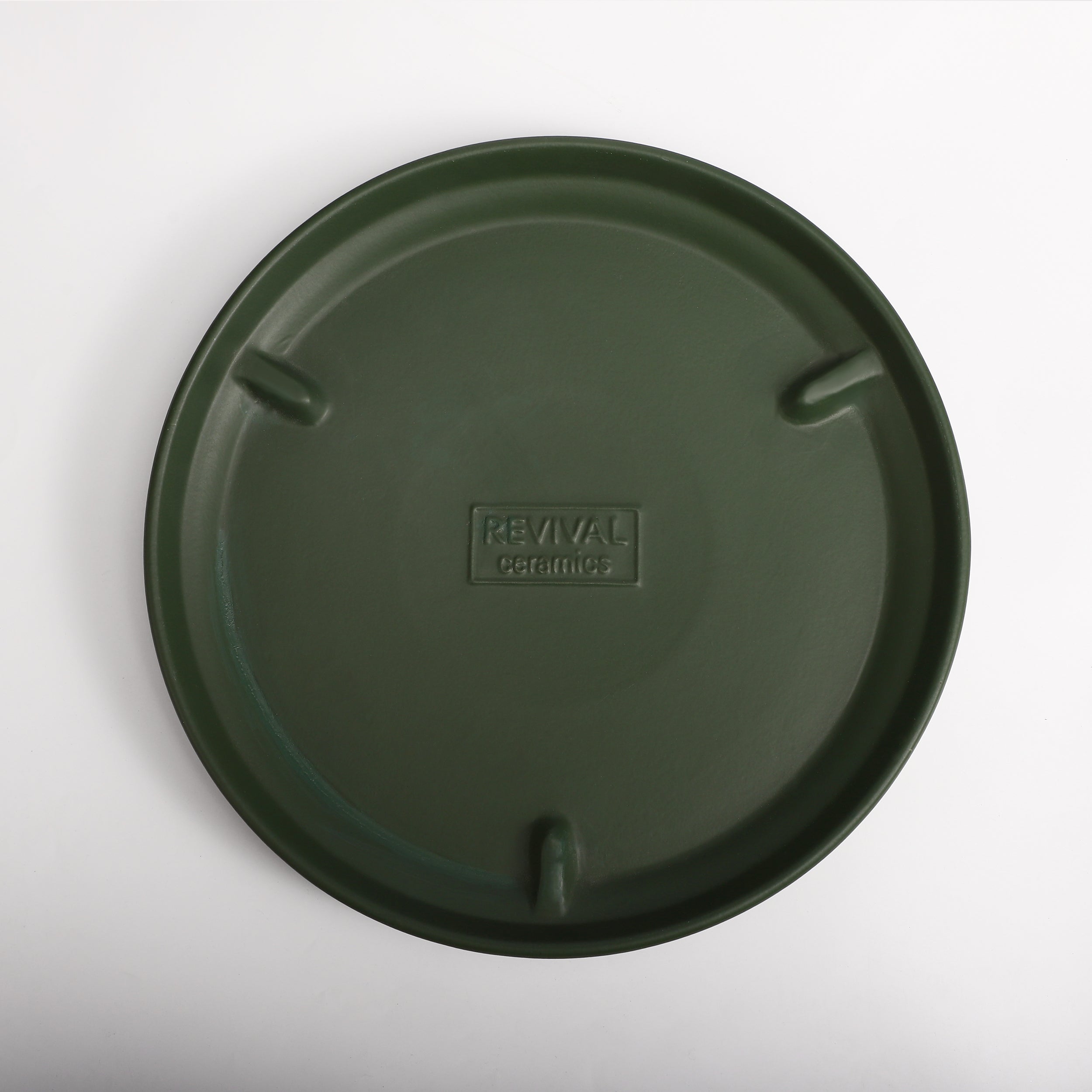 The Ceramic Cylinder Planter with Saucer, 2nd Generation