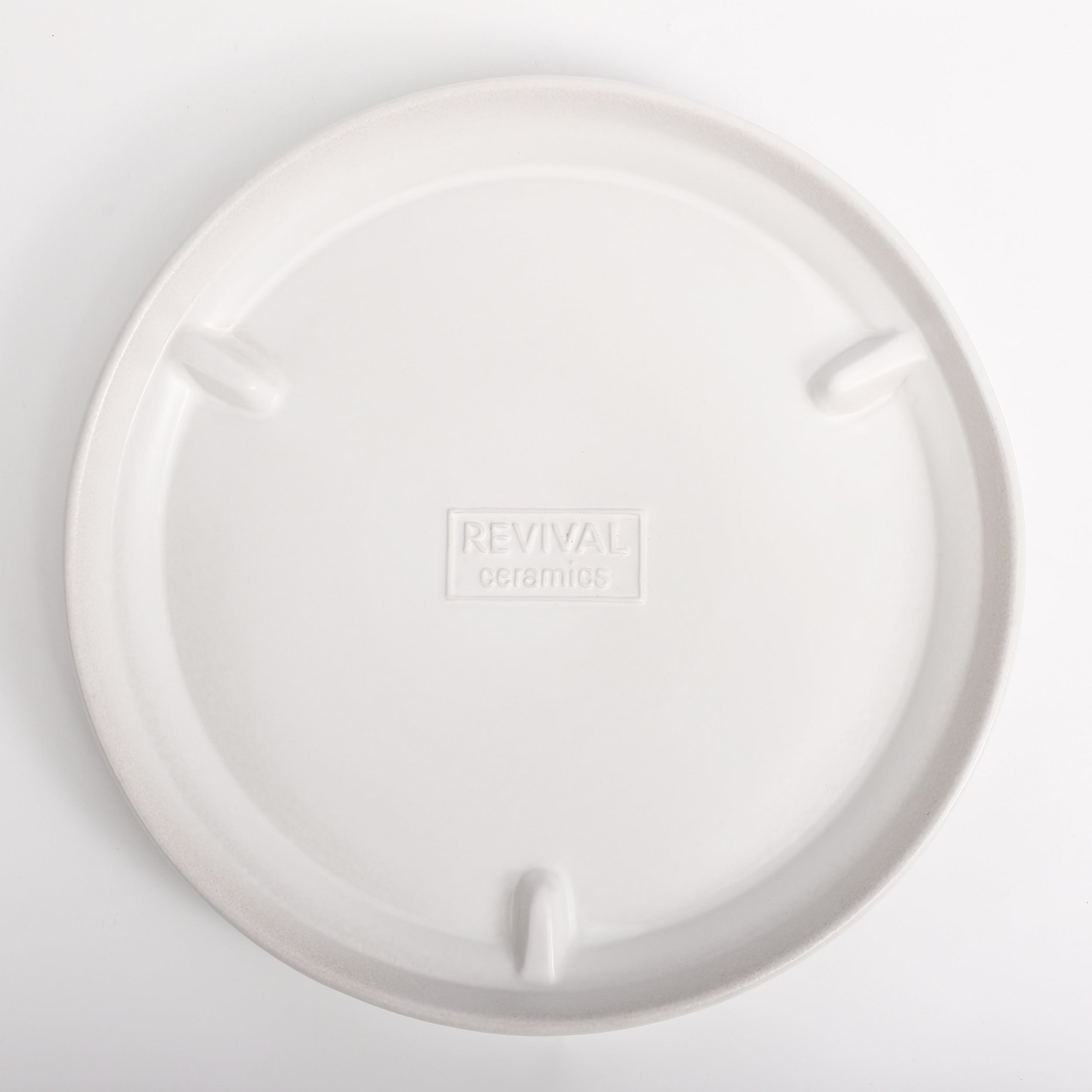 The Ceramic Cylinder Planter with Saucer, 2nd Generation