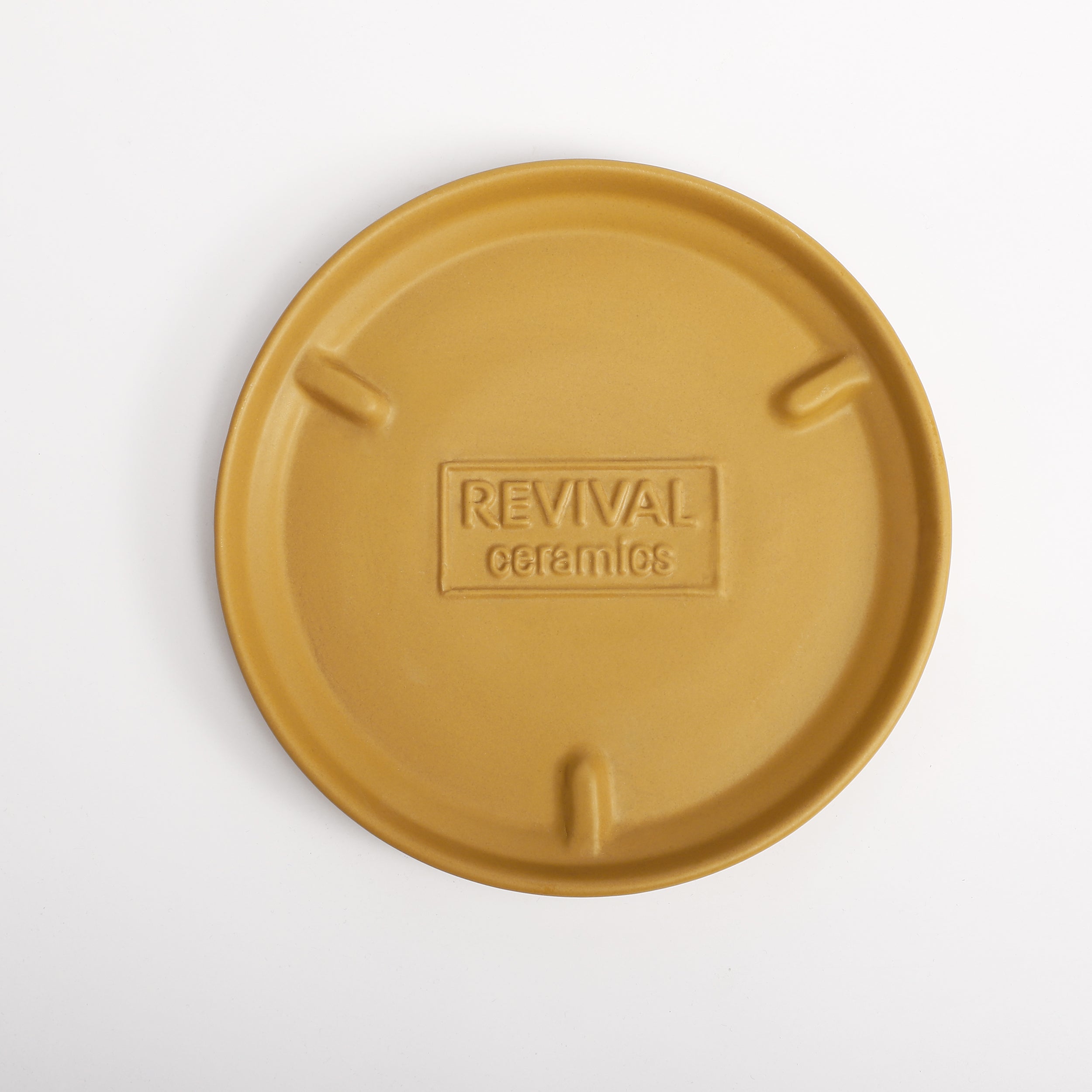 The Ceramic Cylinder Planter with Saucer, 2nd Generation