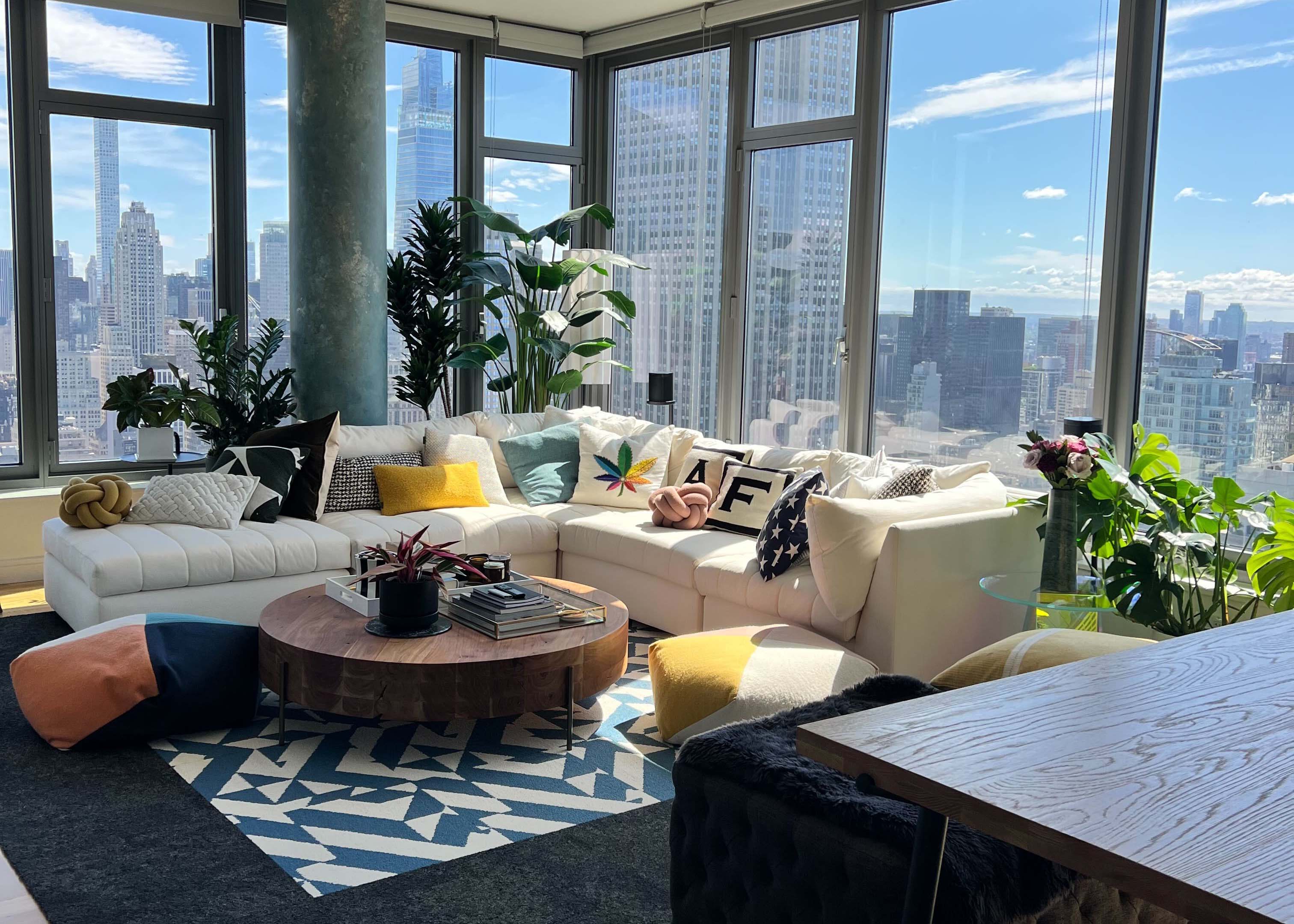 Inside a NYC Apartment Transformed by Plants and LBE Design Ceramics