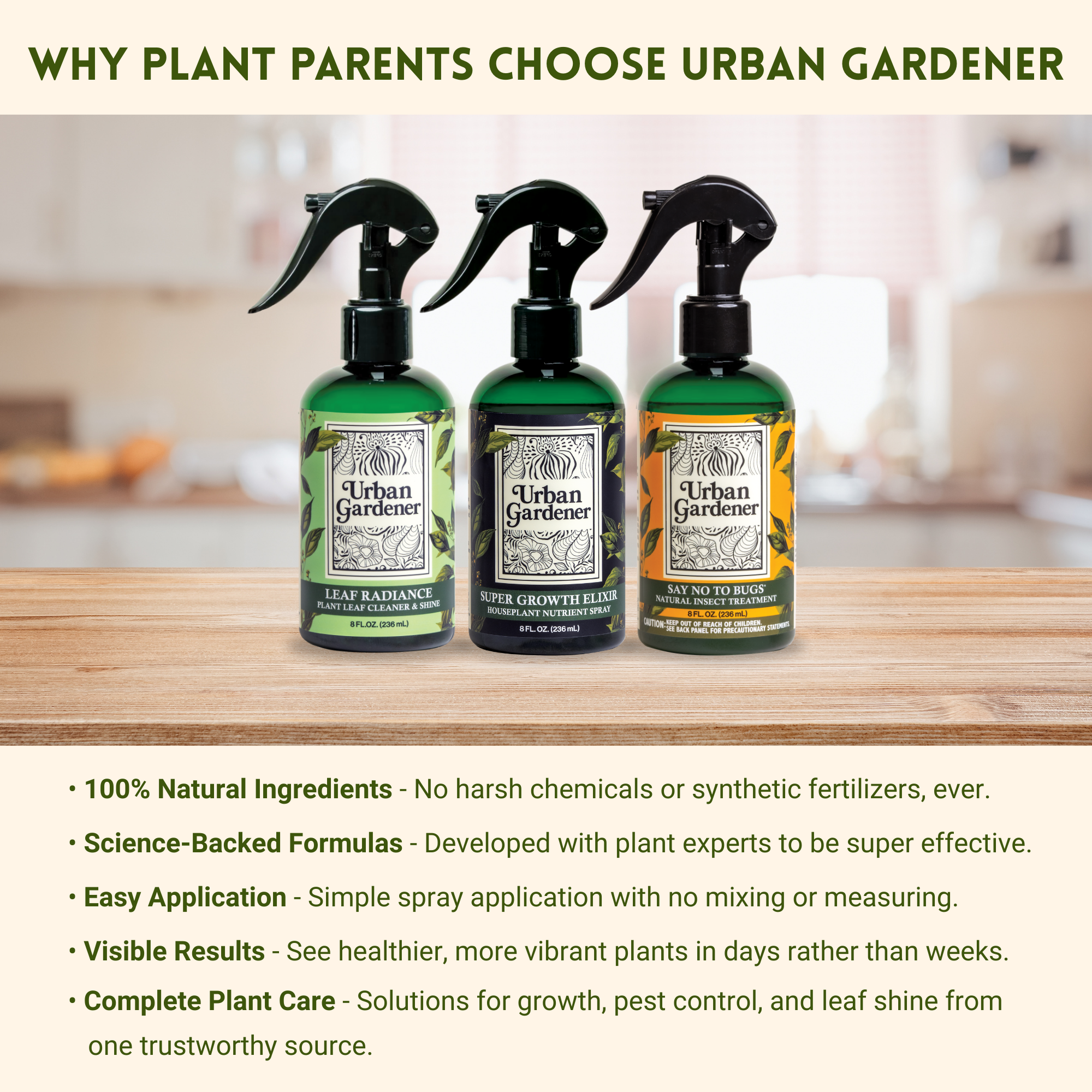 Say No To Bugs - Natural Insect Treatment