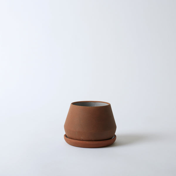 Rancho Terra ceramic pot on a white background