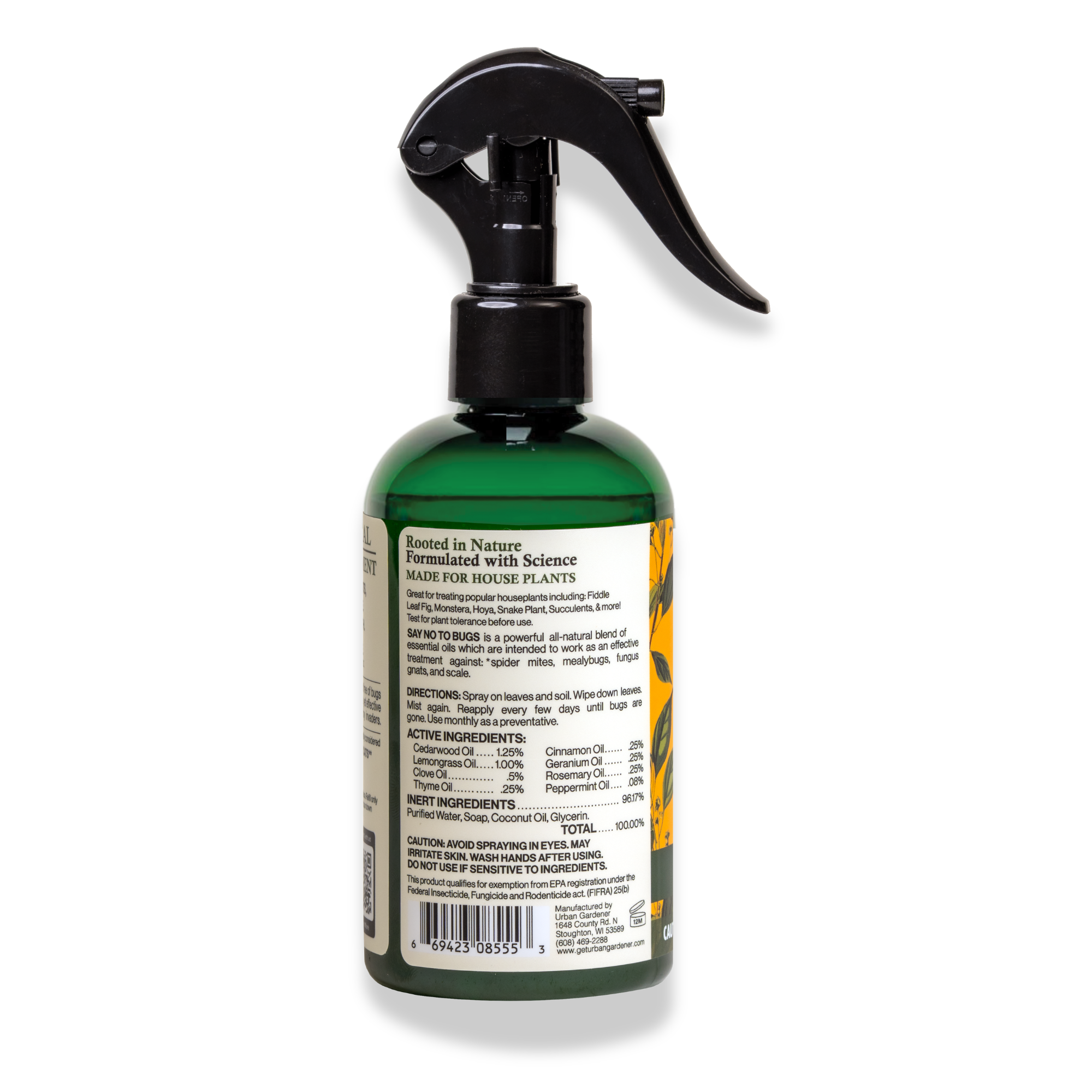 Say No To Bugs - Natural Insect Treatment