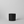 Black 4 Inch cylindrical pot on a light gray background