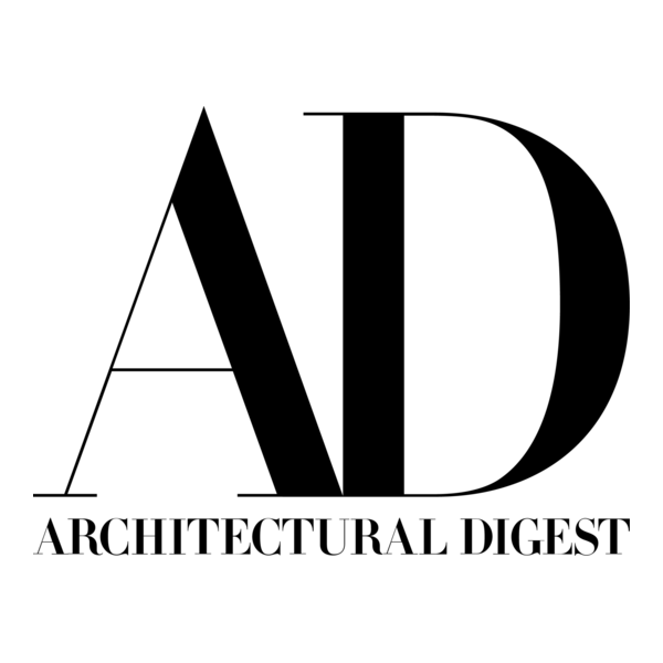 architectural digest logo in black