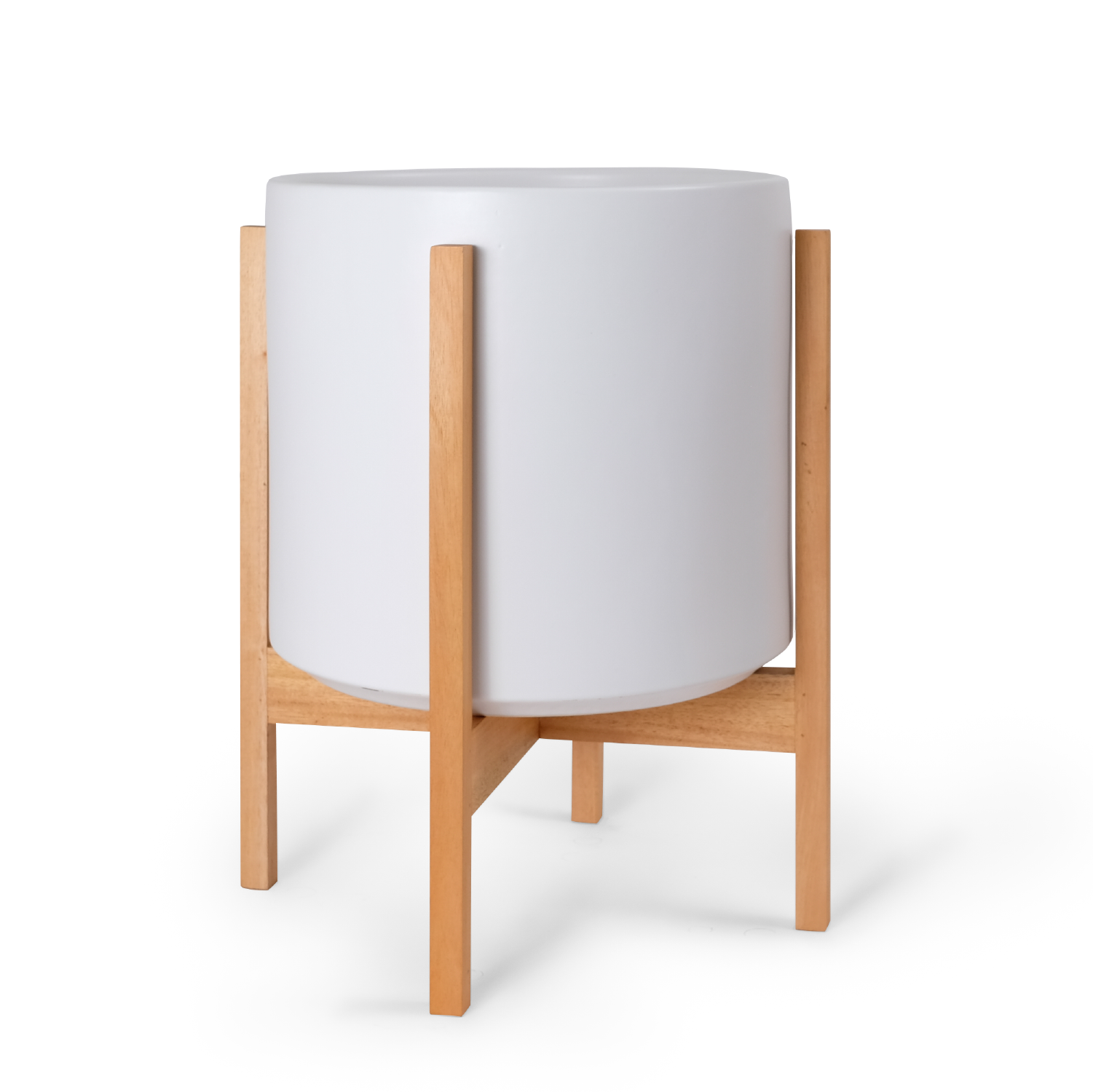 1st Generation, Solid Goods Ceramic Cylinder– With or Without Square Mahogany Stand (FINAL SALE)