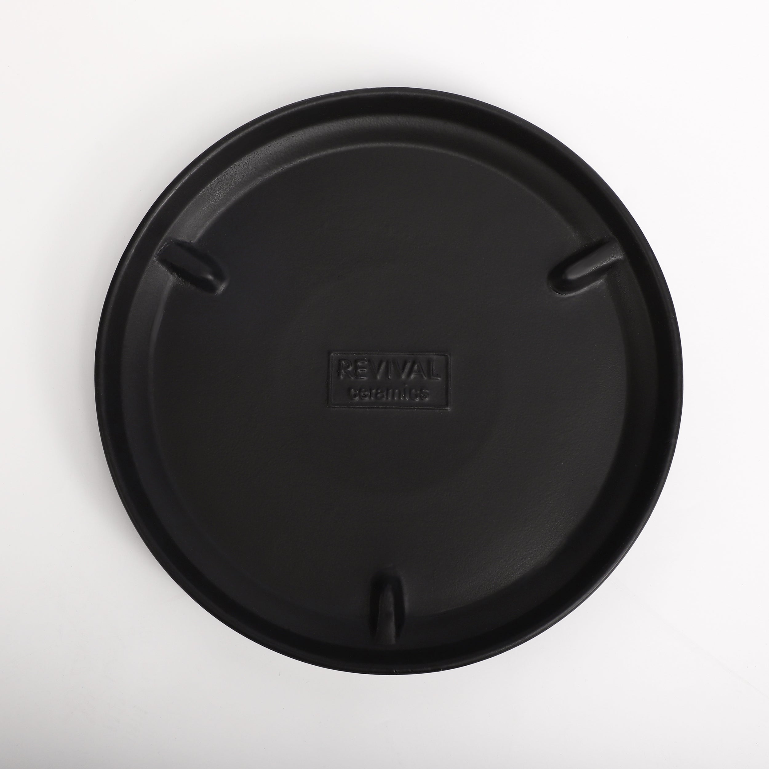 The Ceramic Cylinder Planter with Saucer, 2nd Generation