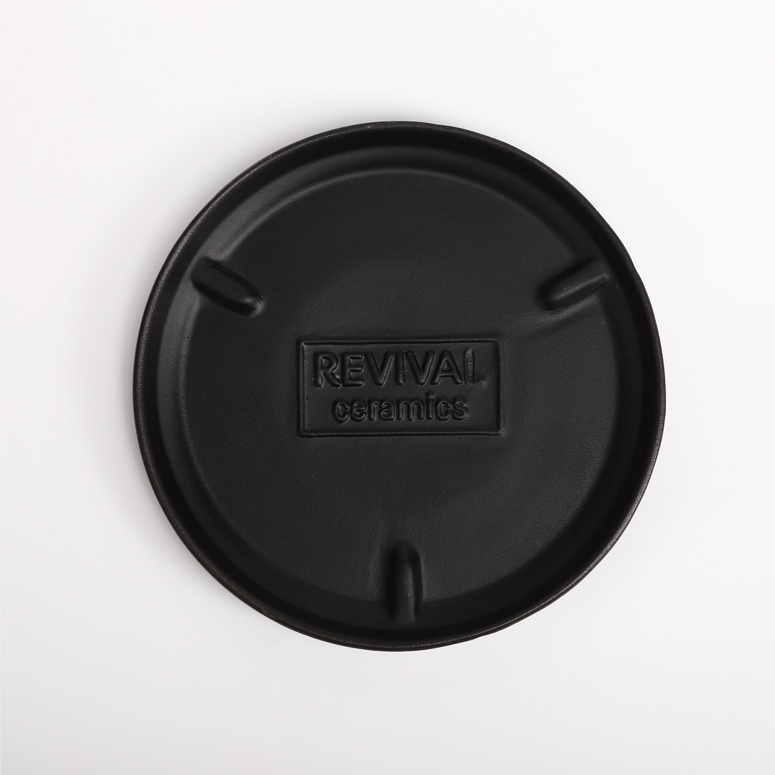 The Ceramic Cylinder Planter with Saucer, 2nd Generation