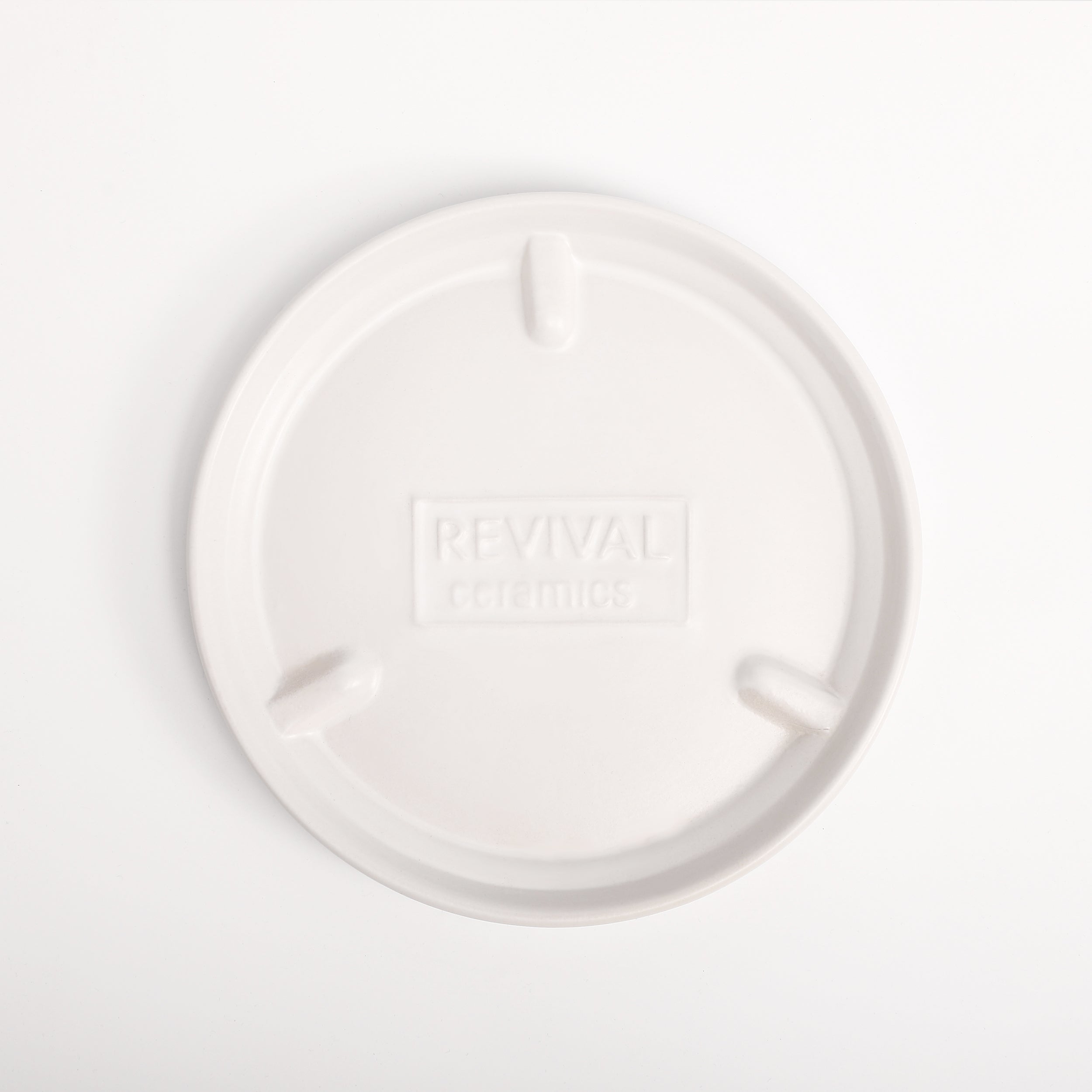 The Ceramic Cylinder Planter with Saucer, 2nd Generation